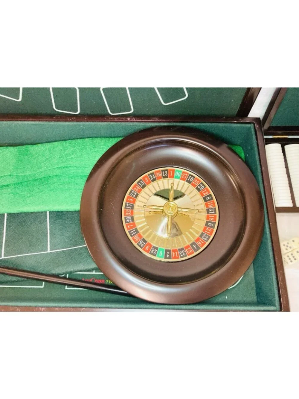 Excalibur 3 In 1 Casino House, Blackjack, Craps, Roulette New Damage Box Heavy
